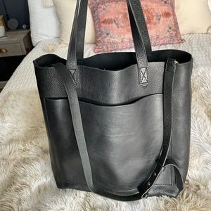 Madewell | Medium Leather Transport Tote